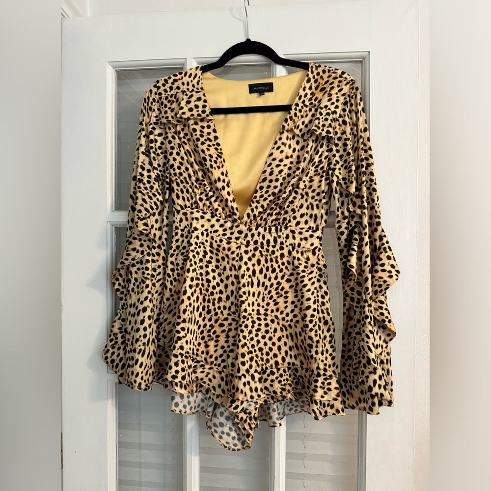 Majorelle Devon Romper in Cheetah